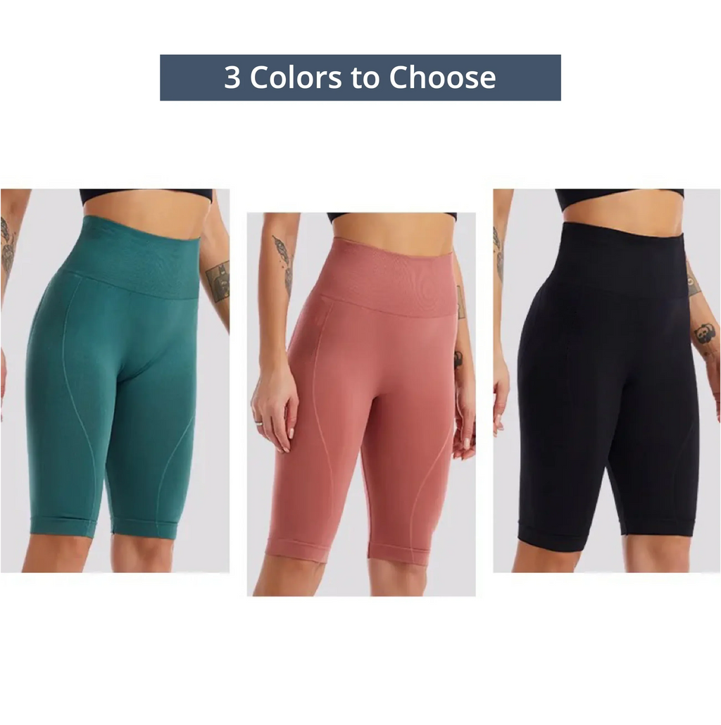 Tummy Control Workout & Yoga Shorts for Women