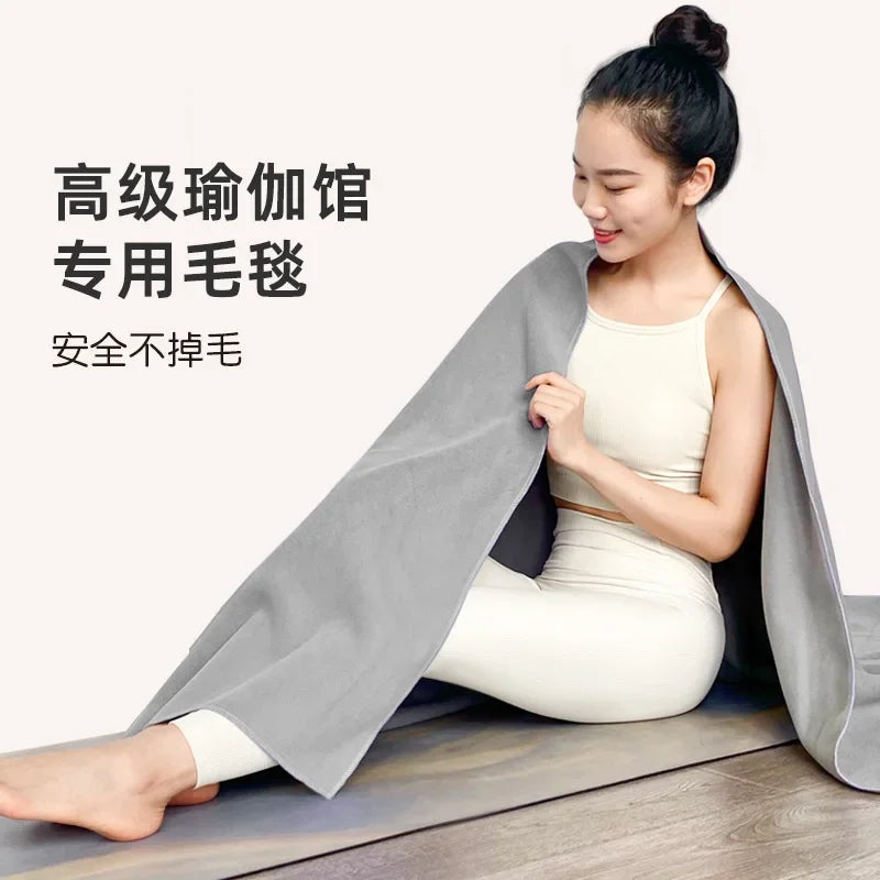 200 * 145Cm Yoga Meditation Mat Yoga Supplies Double-sided Nylon