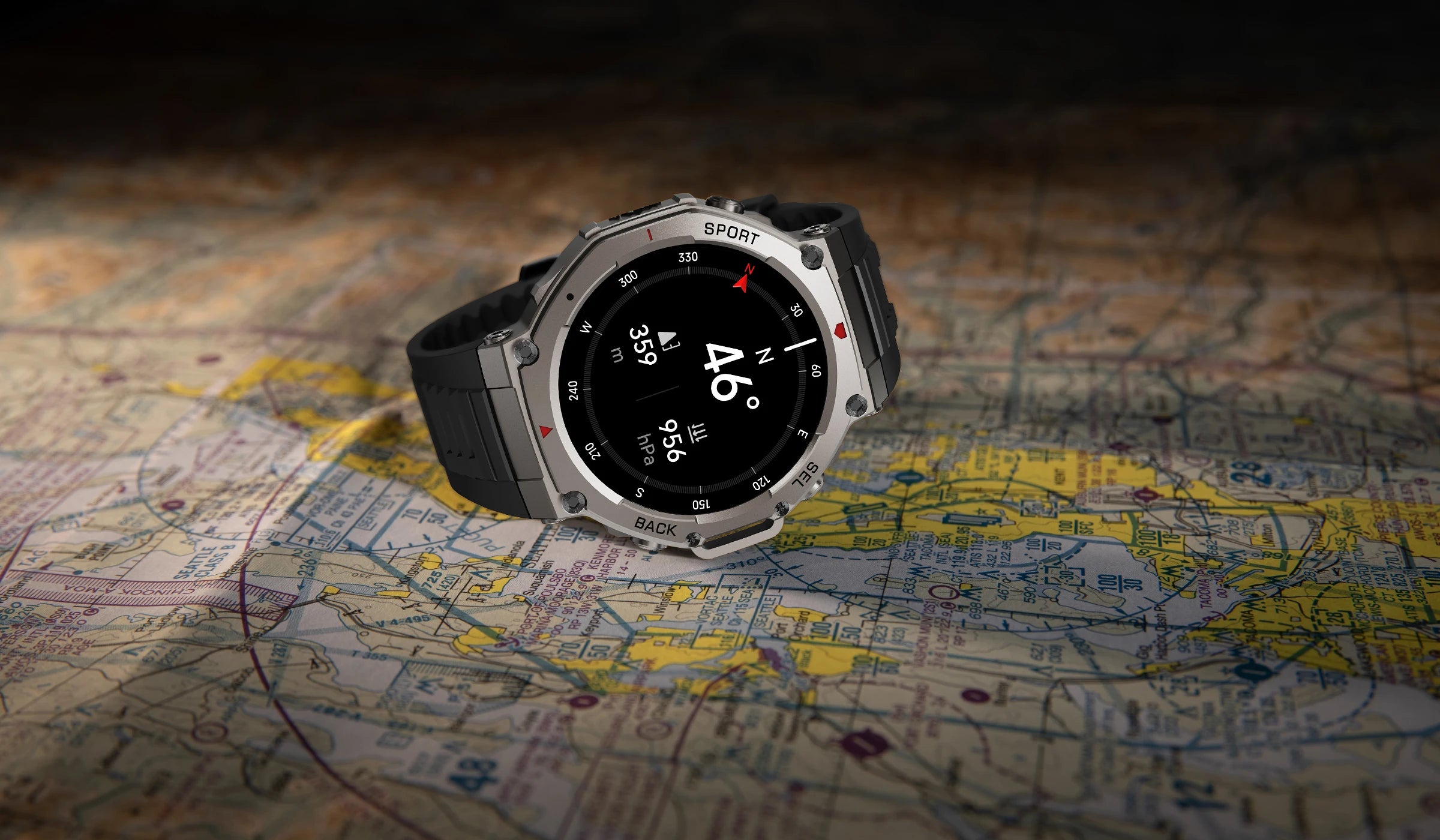 2025 New Military Bluetooth Call Smart Watch Built-in GPS Compass Barometric Altimeter 10ATM Waterproof Sports Smartwatches Men