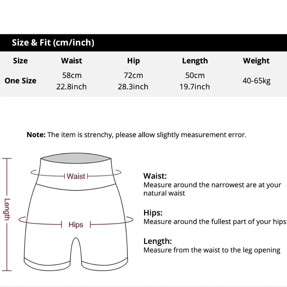 Tummy Control Workout & Yoga Shorts for Women