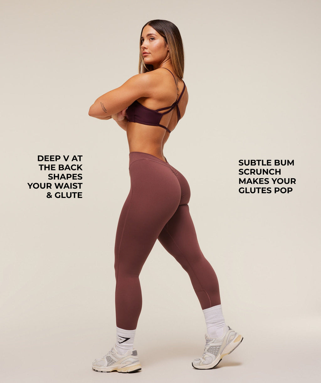 Seamless Wide Waistband Sports Leggings